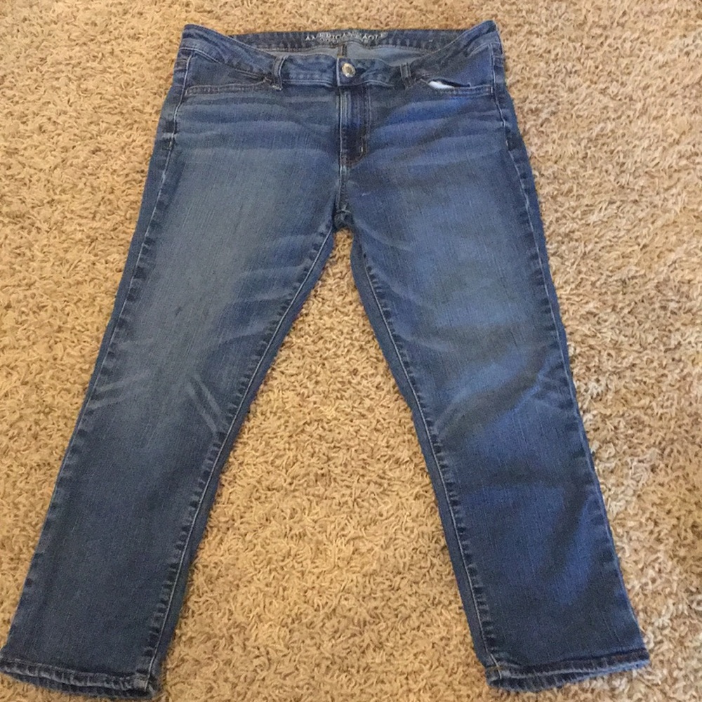 American Eagle stretch capris